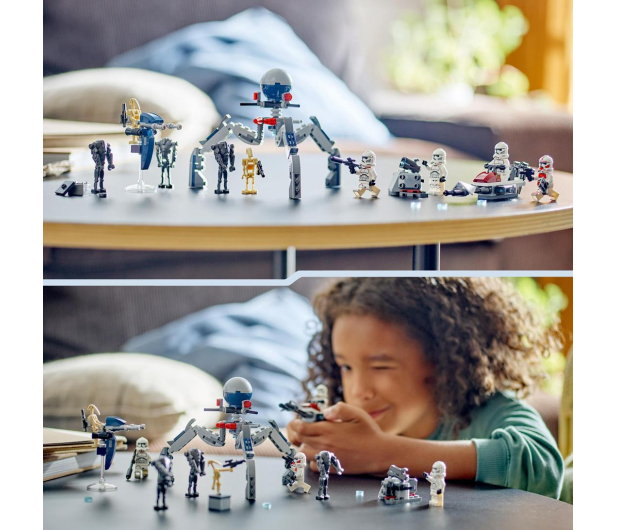 LEGO Star Wars™ 75372 Zestaw z żołnierzem armii klonów i droidem - 1203565 - zdjęcie 7